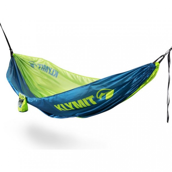 Кемпинговый гамак KLYMIT TRAVERSE DOUBLE Салатово-голубой 09HMBL01C
