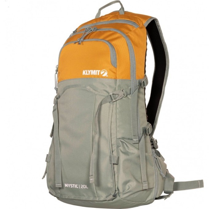 Туристический рюкзак KLYMIT MYSTIC HYDRATION 20L оранжево-серый 12MYCG20C